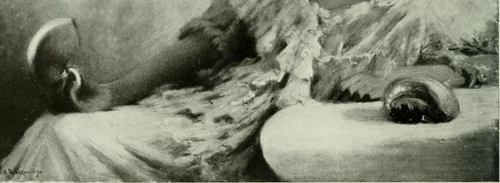 An illustration from International studio, 1897, leaf 137