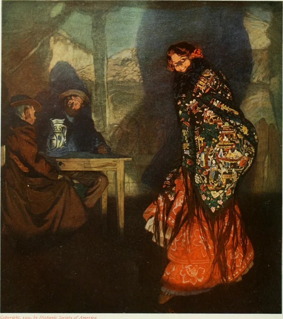An illustration from International studio, 1897, leaf 141