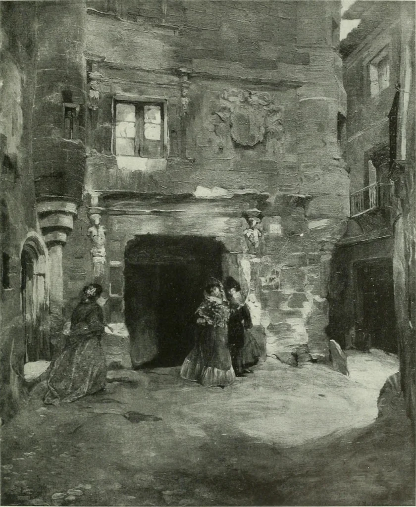 An illustration from International studio, 1897, leaf 144