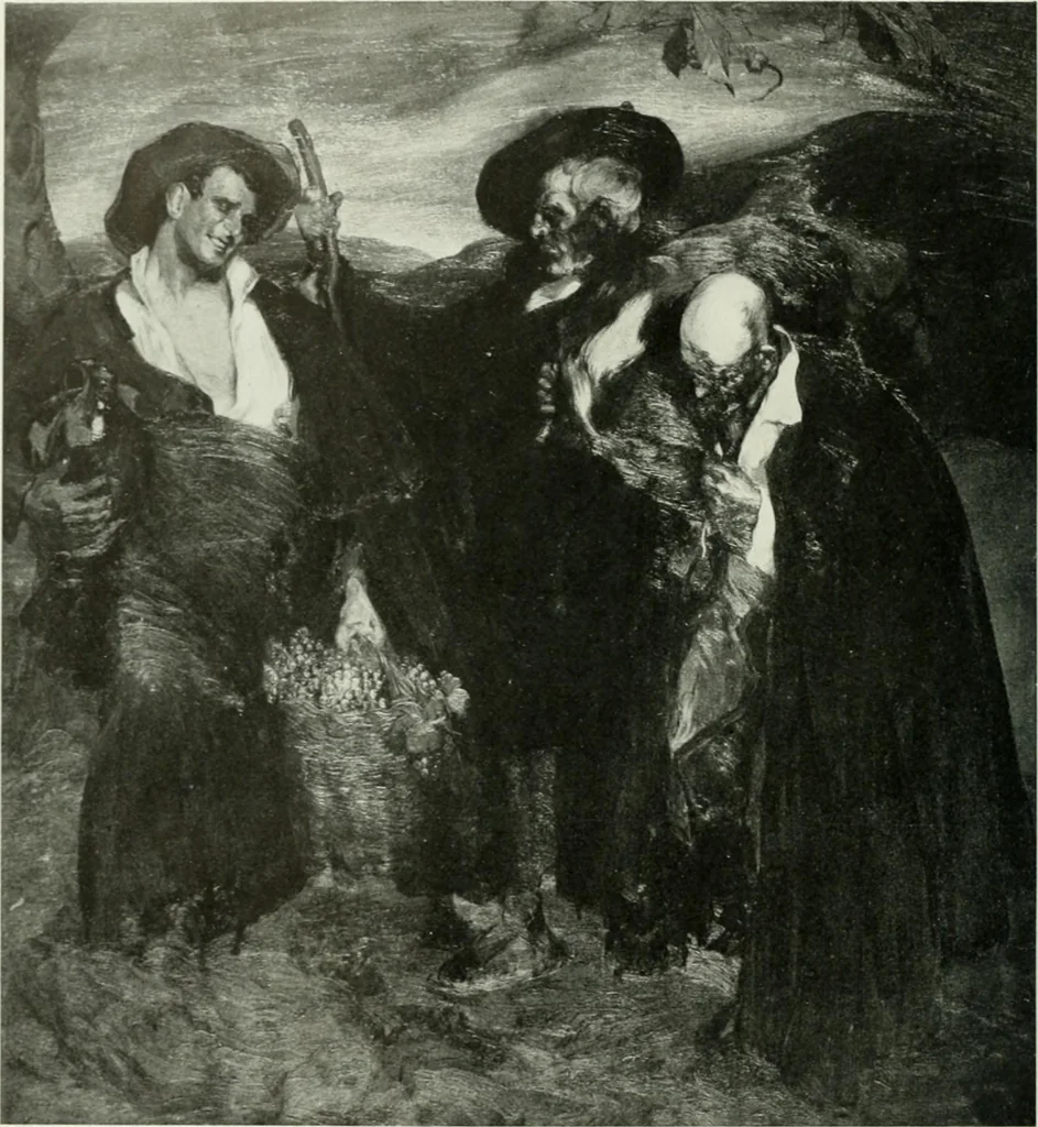 An illustration from International studio, 1897, leaf 145