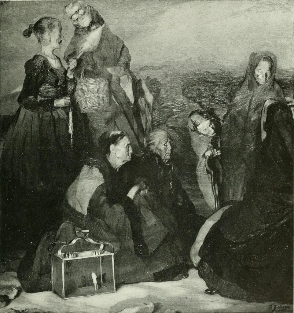 An illustration from International studio, 1897, leaf 146