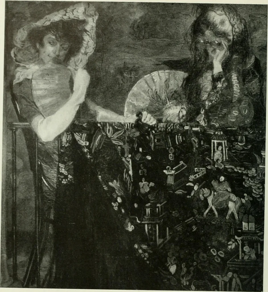 An illustration from International studio, 1897, leaf 147