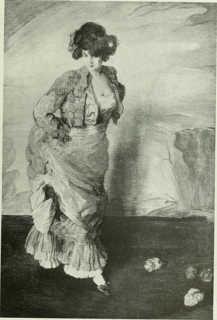 An illustration from International studio, 1897, leaf 148