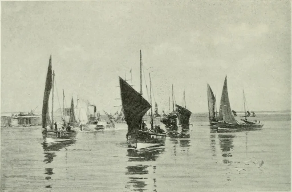 An illustration from International studio, 1897, leaf 153