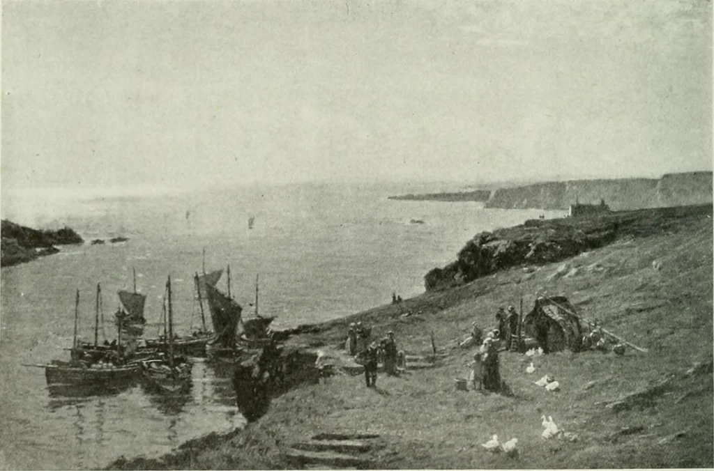 An illustration from International studio, 1897, leaf 155