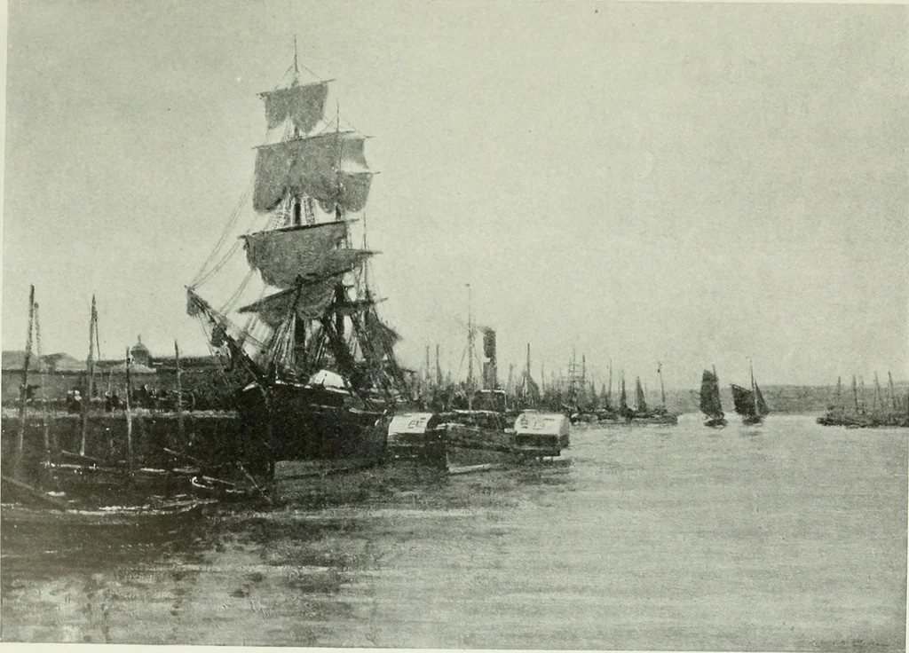 An illustration from International studio, 1897, leaf 156
