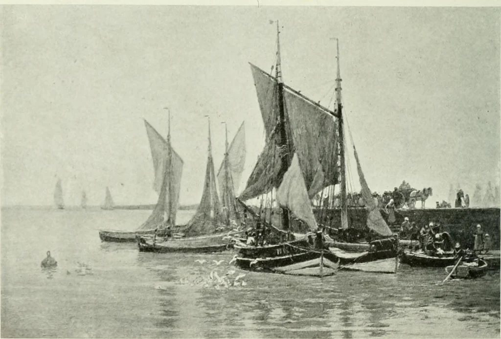 An illustration from International studio, 1897, leaf 157
