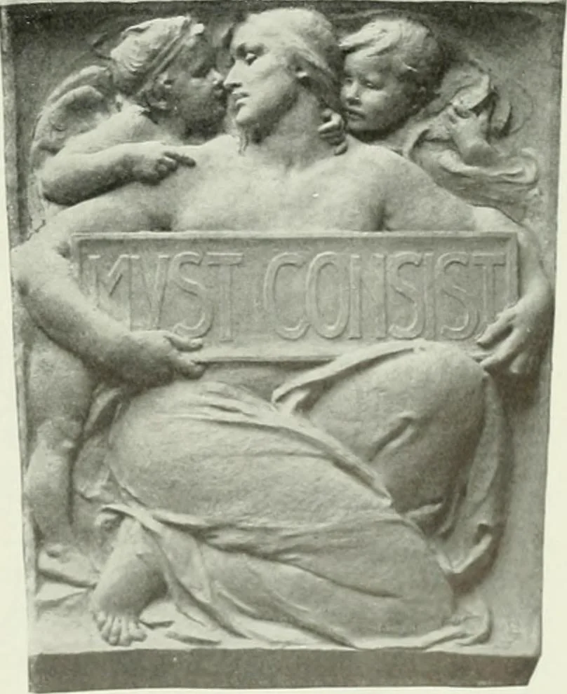 An illustration from International studio, 1897, leaf 166