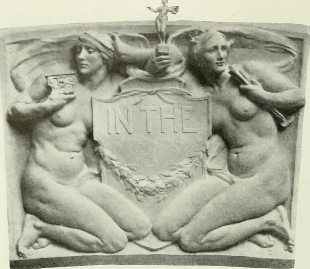 An illustration from International studio, 1897, leaf 167