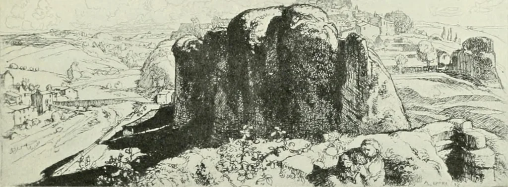 An illustration from International studio, 1897, leaf 196