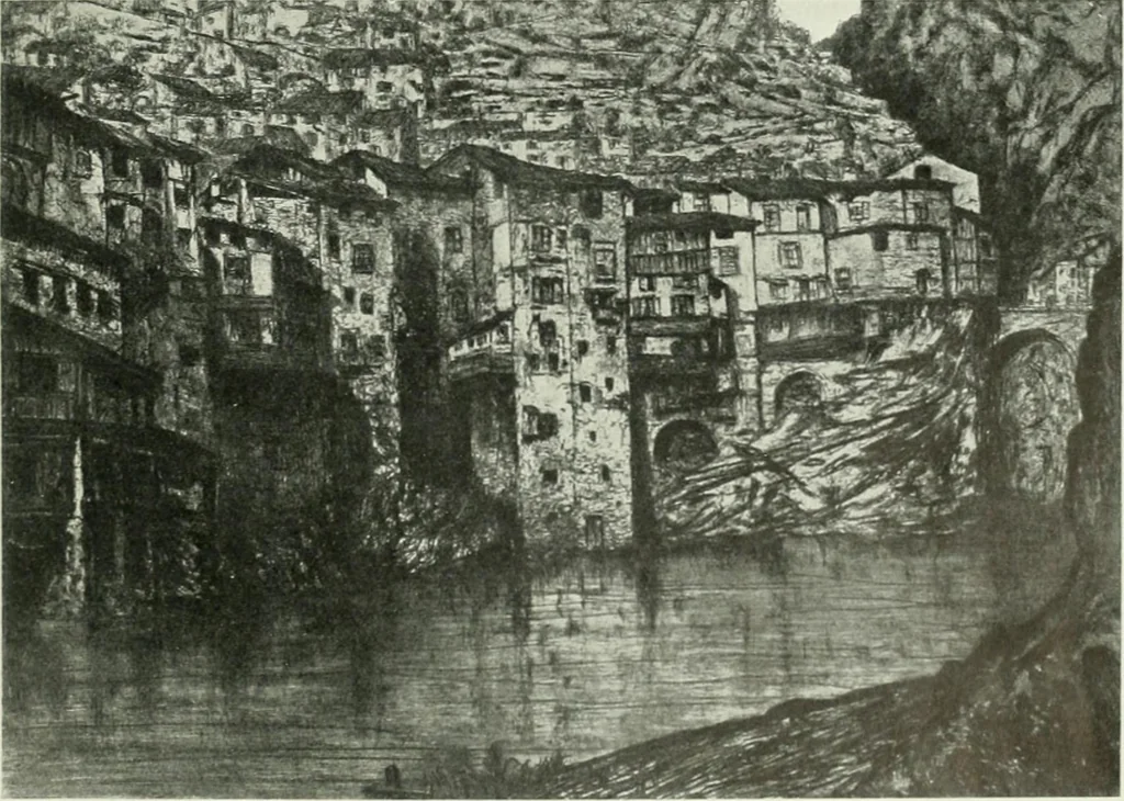 An illustration from International studio, 1897, leaf 196