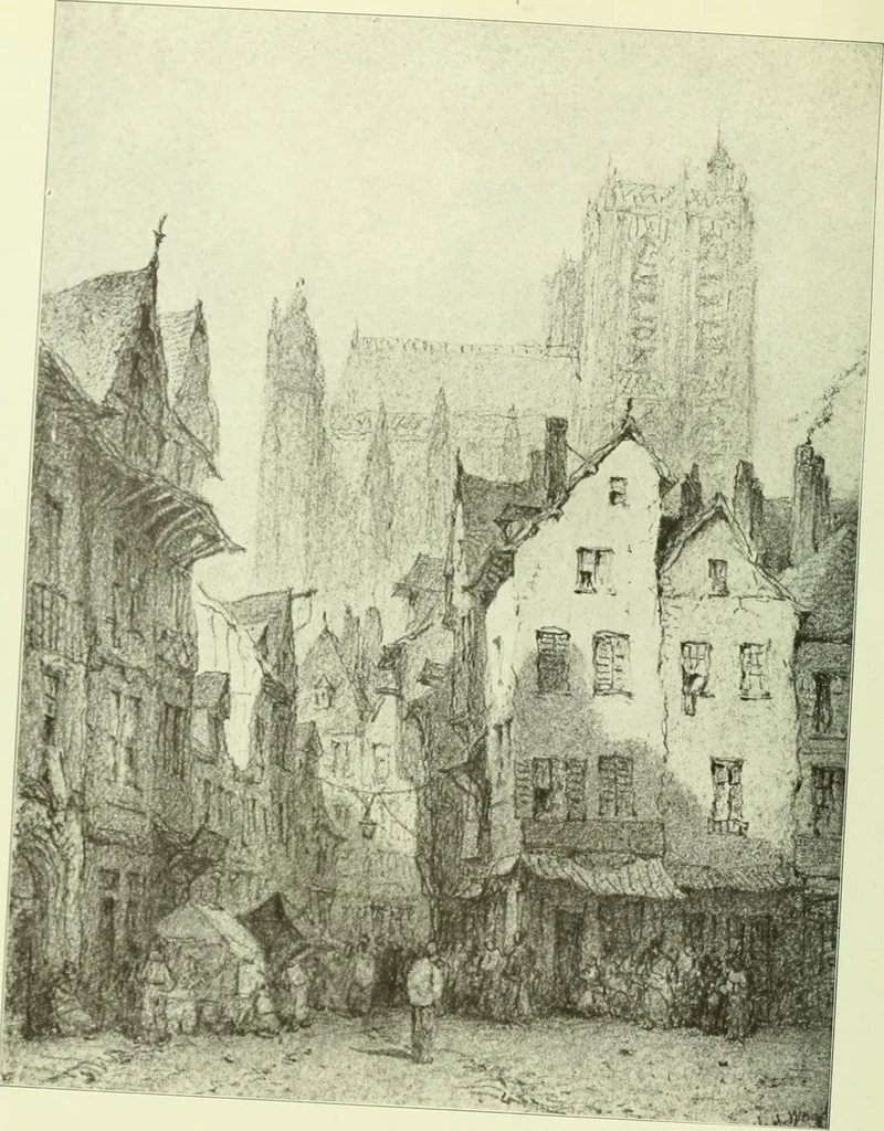 An illustration from International studio, 1897, leaf 207