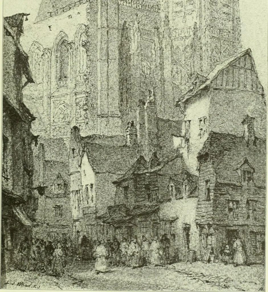 An illustration from International studio, 1897, leaf 208