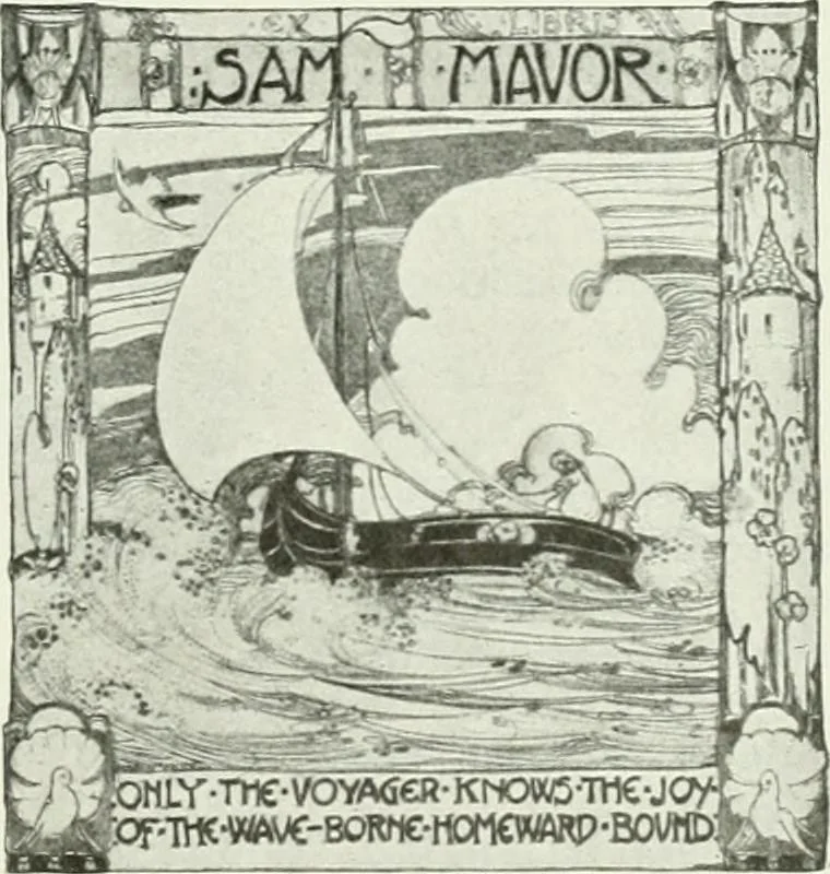 An illustration from International studio, 1897, leaf 210