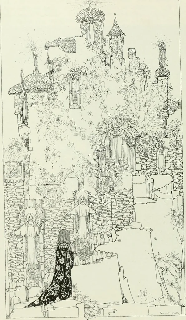 An illustration from International studio, 1897, leaf 213