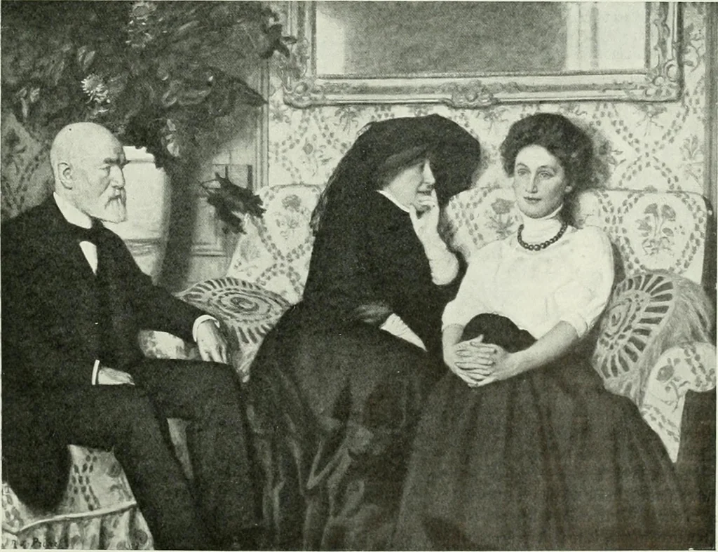 An illustration from International studio, 1897, leaf 214