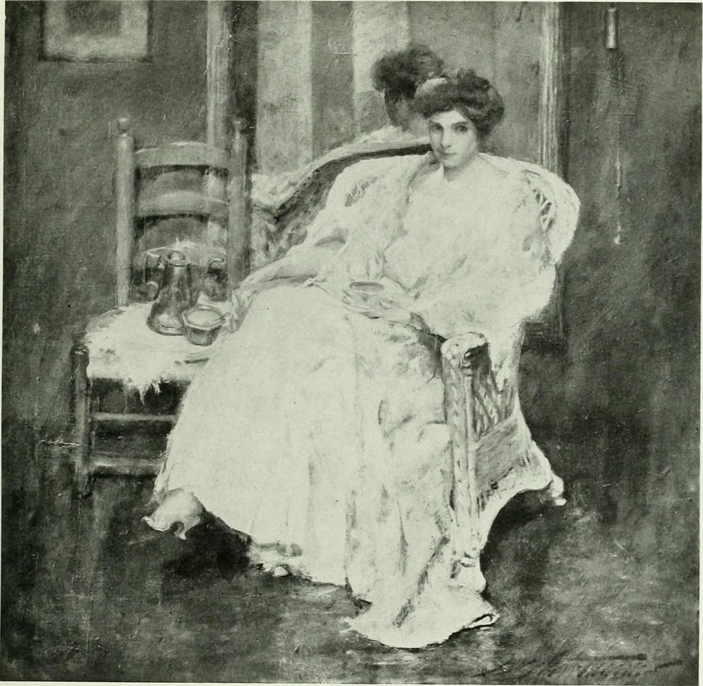 An illustration from International studio, 1897, leaf 256