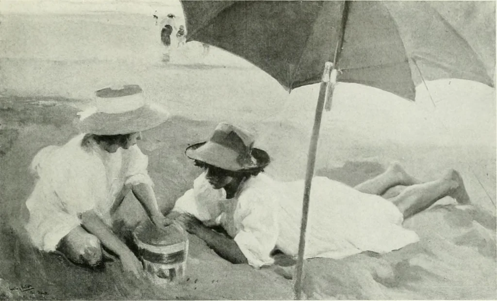An illustration from International studio, 1897, leaf 26