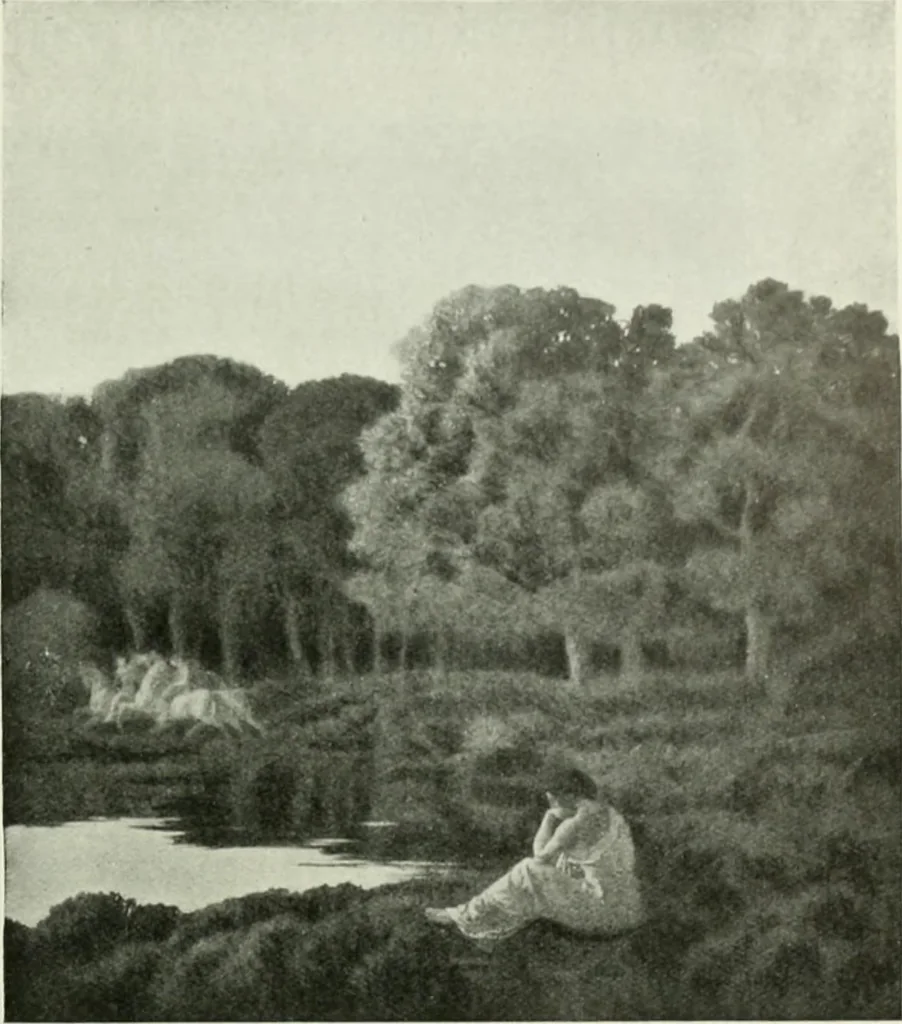 An illustration from International studio, 1897, leaf 263