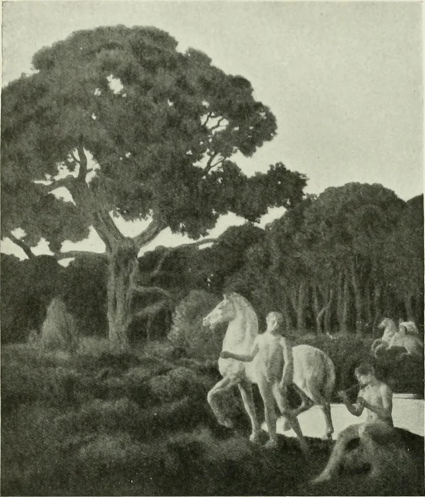 An illustration from International studio, 1897, leaf 263
