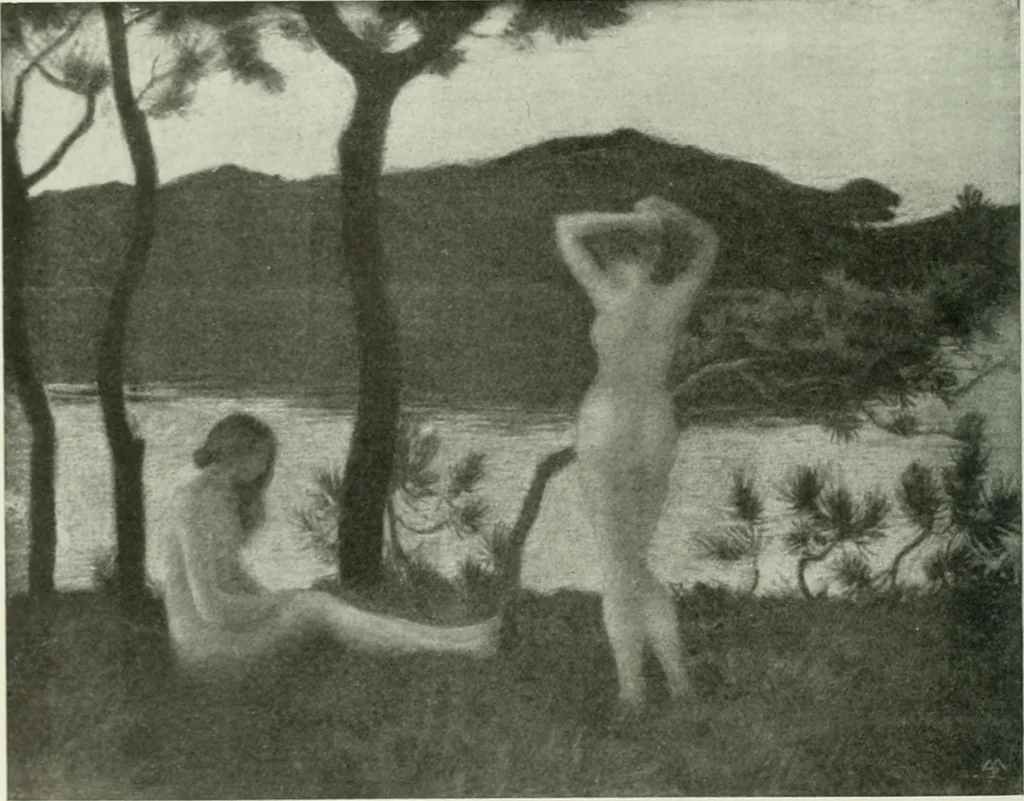 An illustration from International studio, 1897, leaf 265
