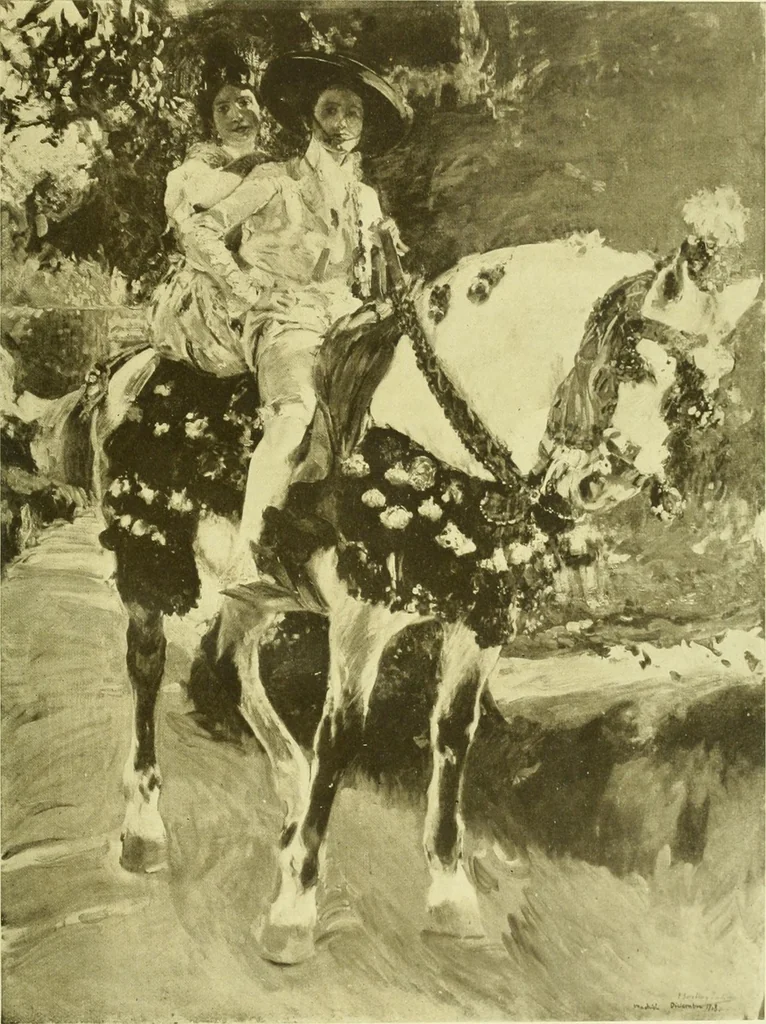 An illustration from International studio, 1897, leaf 28