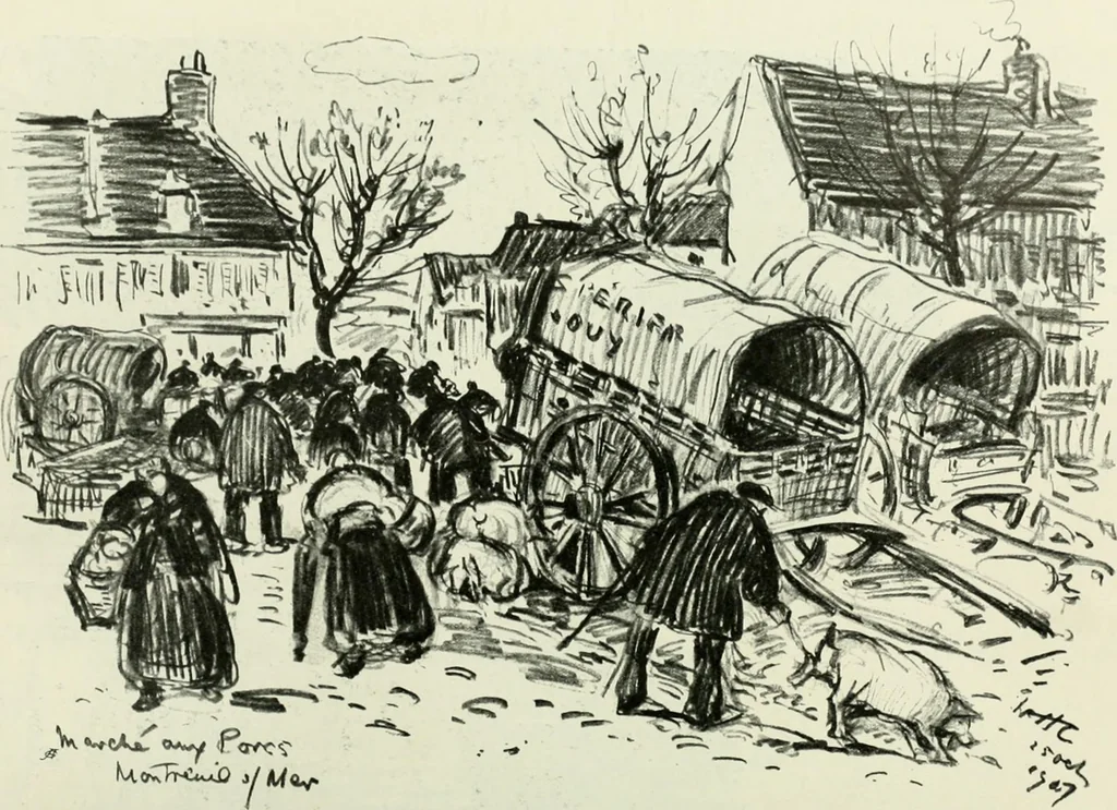 An illustration from International studio, 1897, leaf 283