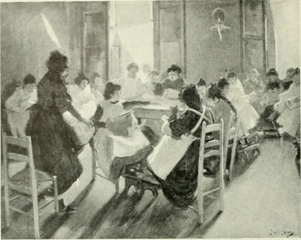 An illustration from International studio, 1897, leaf 287