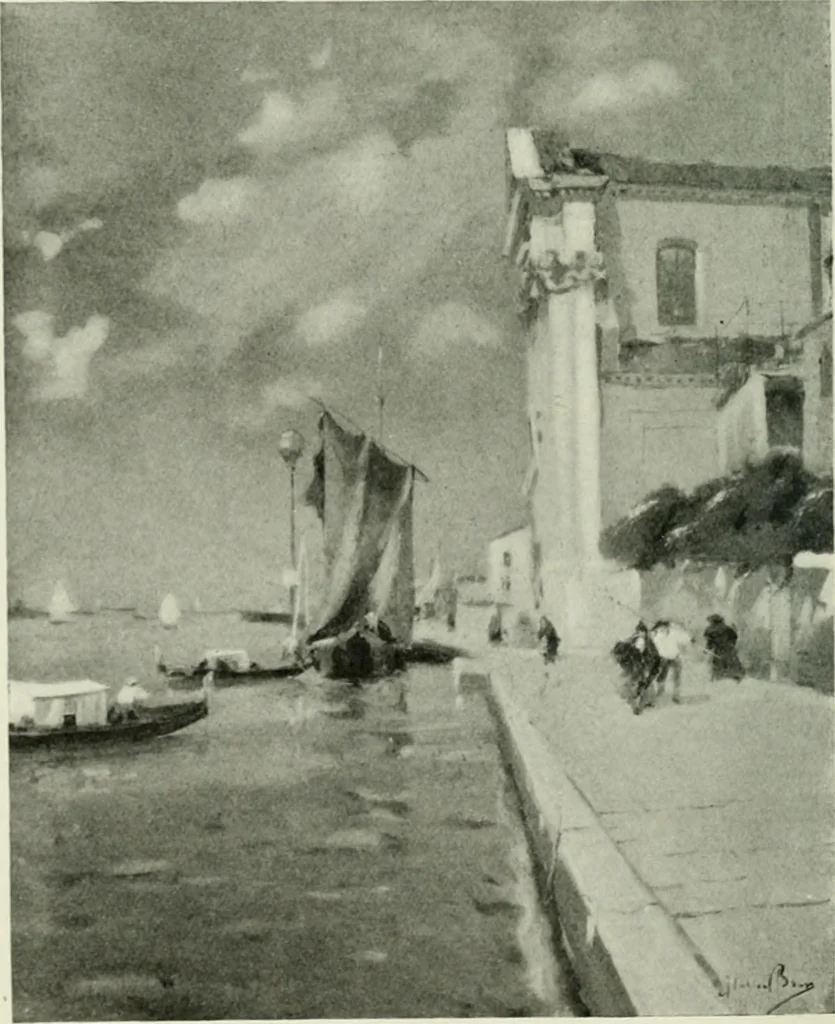An illustration from International studio, 1897, leaf 287