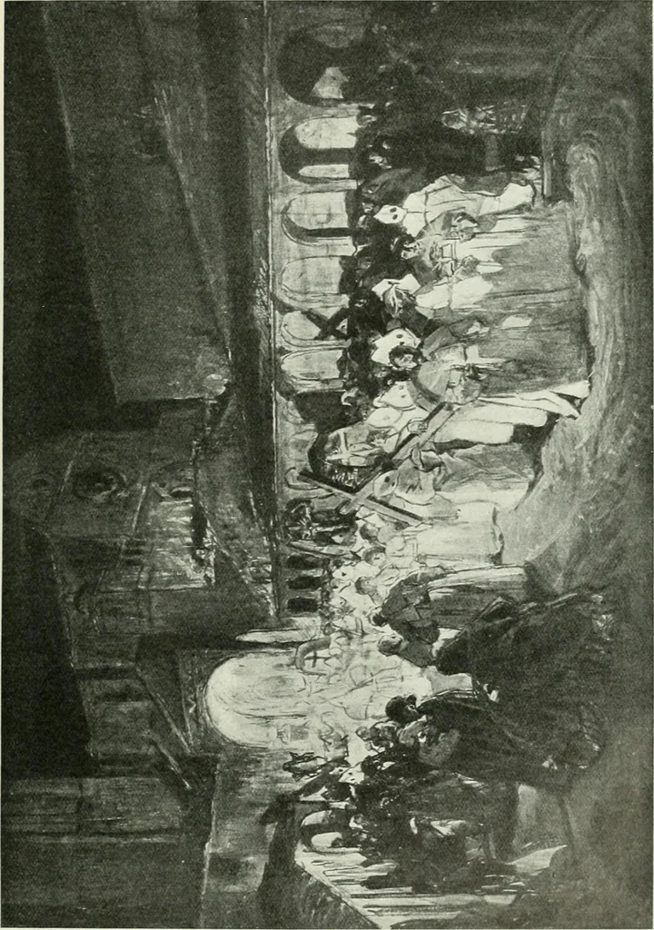 An illustration from International studio, 1897, leaf 318