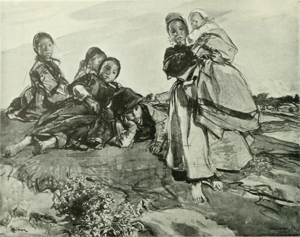 An illustration from International studio, 1897, leaf 319