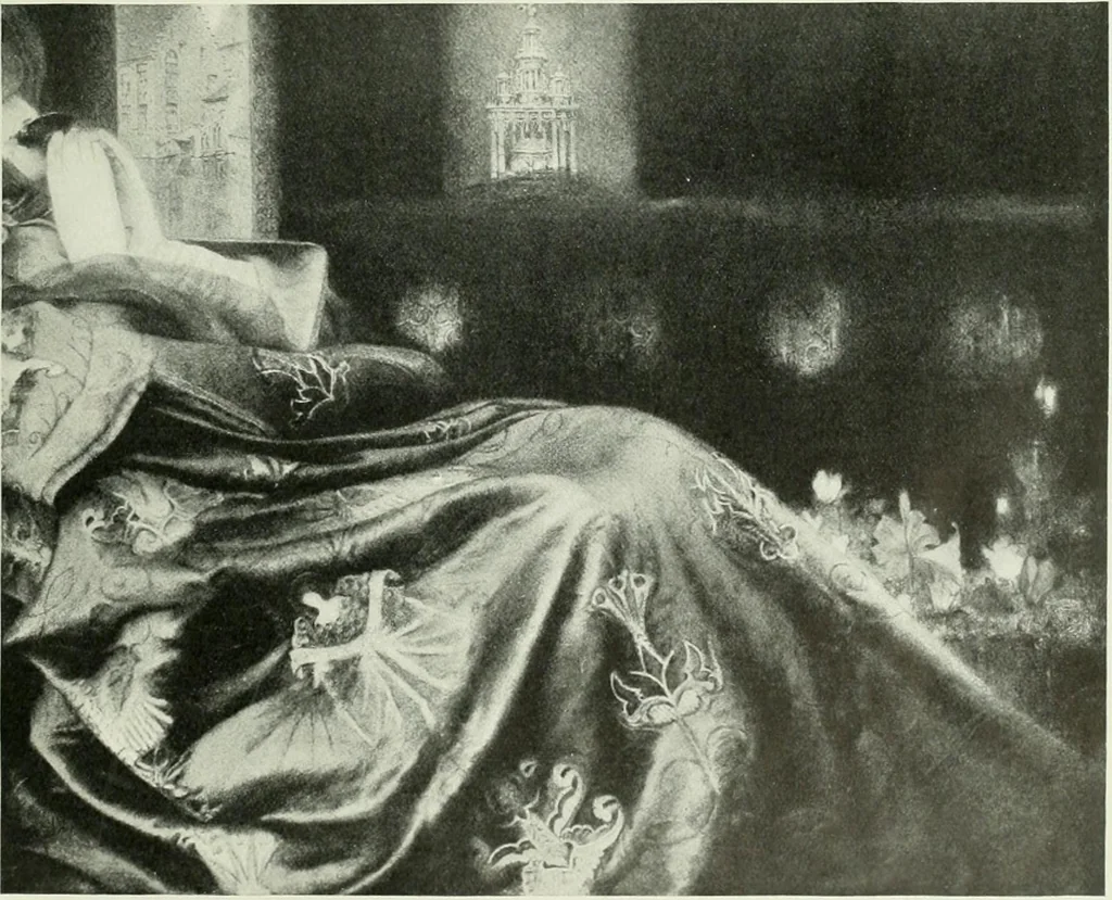 An illustration from International studio, 1897, leaf 320