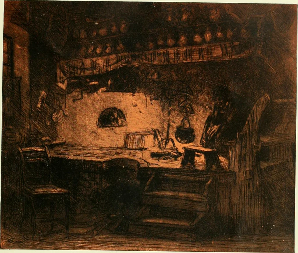 An illustration from International studio, 1897, leaf 324