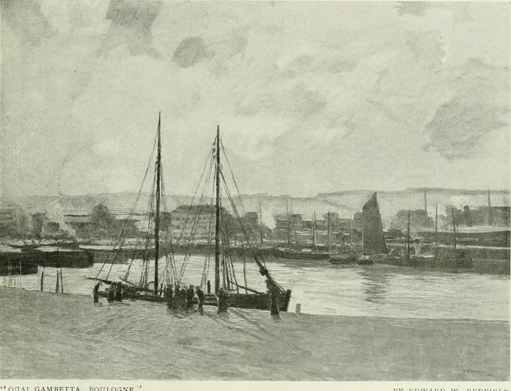 An illustration from International studio, 1897, leaf 330