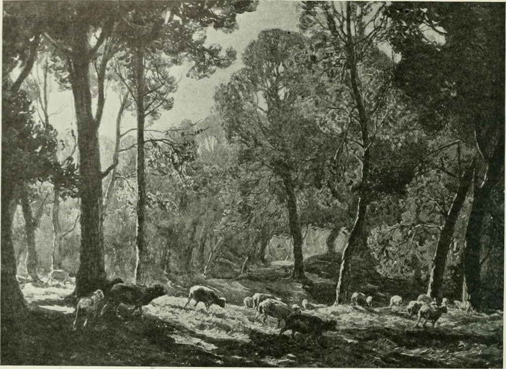 An illustration from International studio, 1897, leaf 335