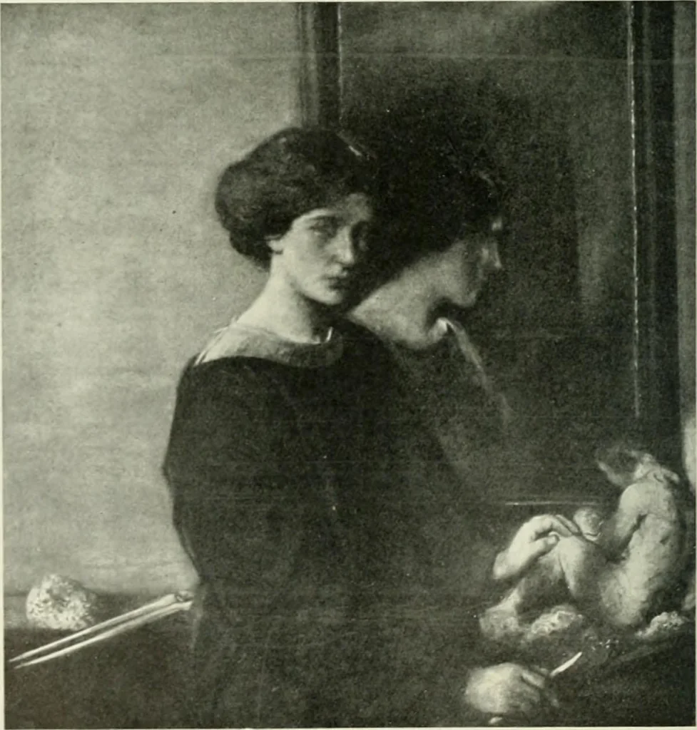 An illustration from International studio, 1897, leaf 35