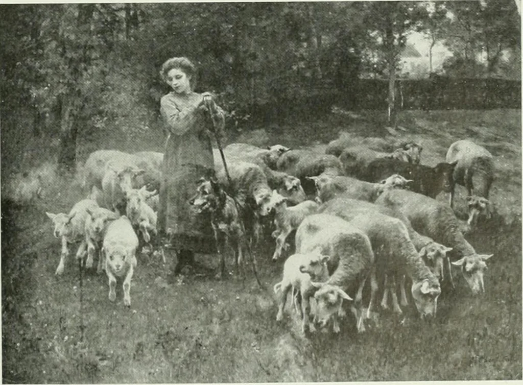 An illustration from International studio, 1897, leaf 352