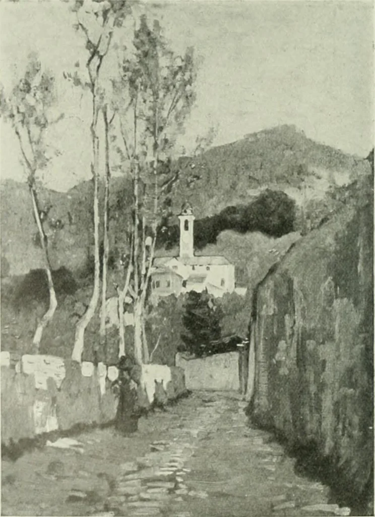 An illustration from International studio, 1897, leaf 411