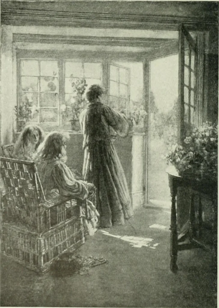 An illustration from International studio, 1897, leaf 423