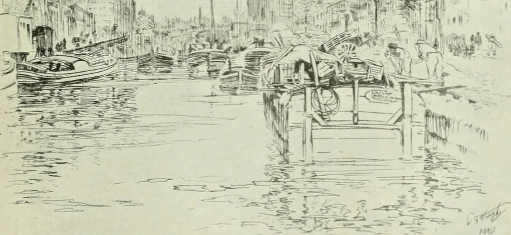 An illustration from International studio, 1897, leaf 46
