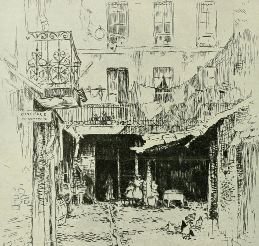 An illustration from International studio, 1897, leaf 47