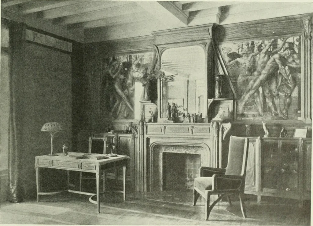 An illustration from International studio, 1897, leaf 94