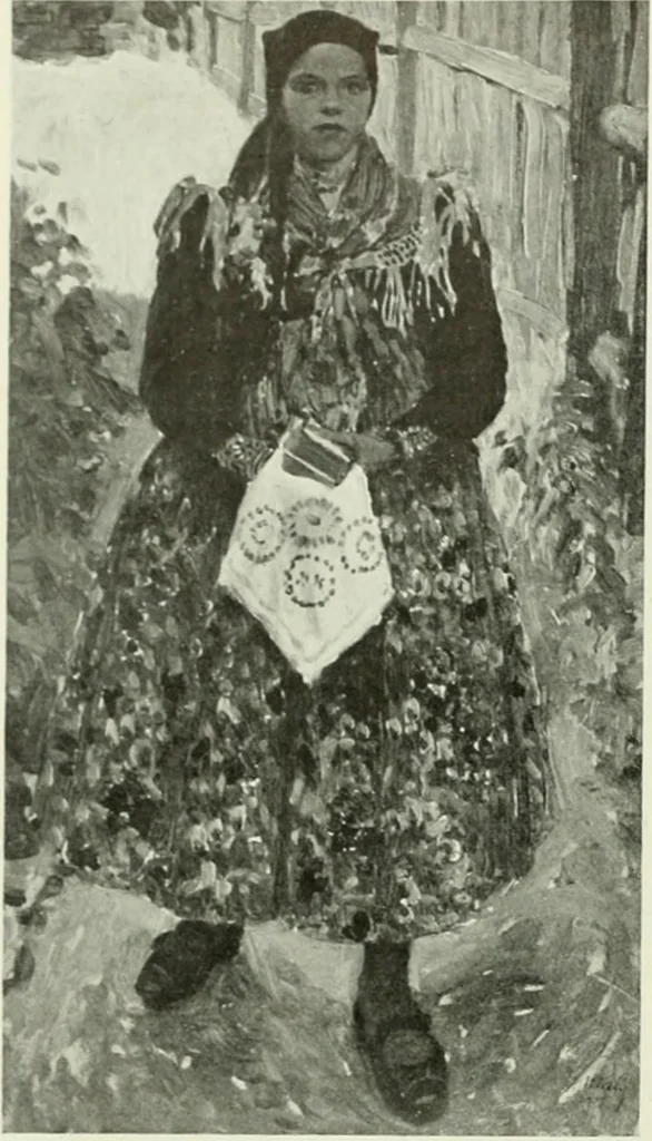 An illustration from International studio, 1897, leaf 99