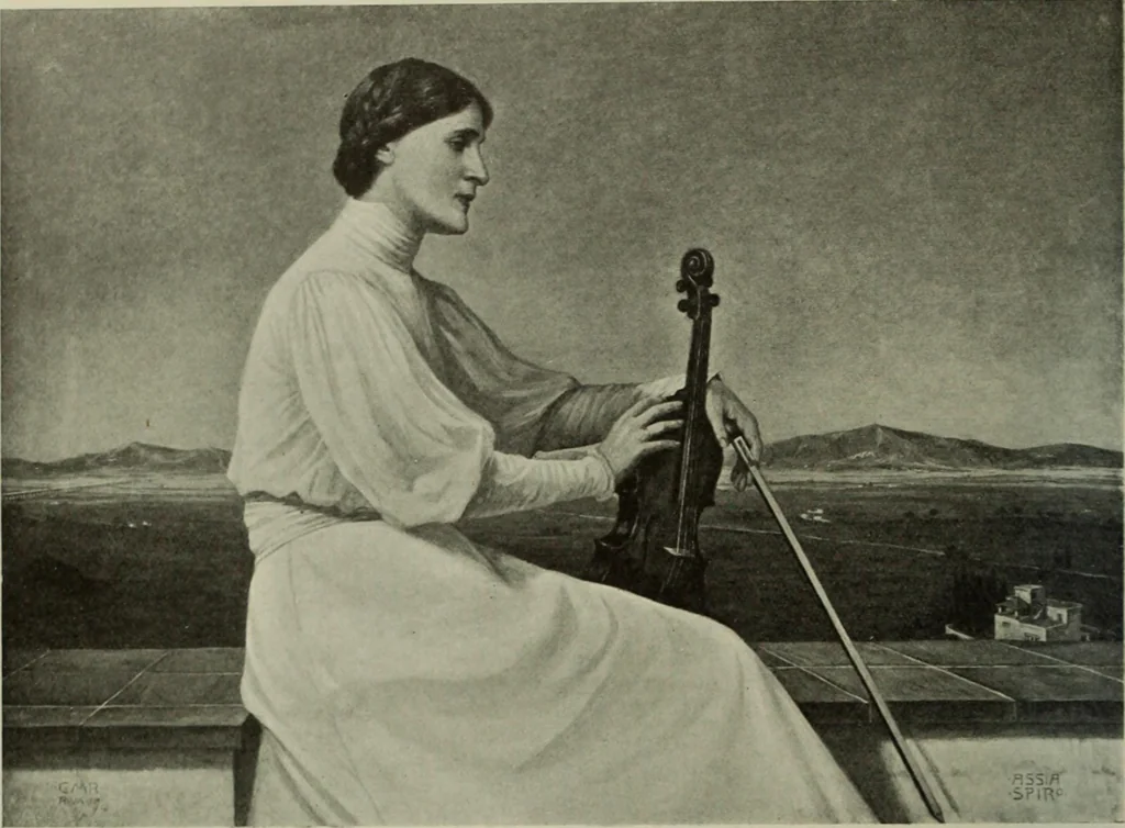 An illustration from International studio, 1897, leaf 105
