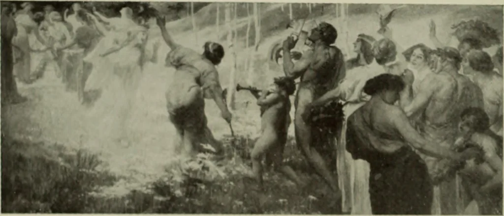An illustration from International studio, 1897, leaf 125