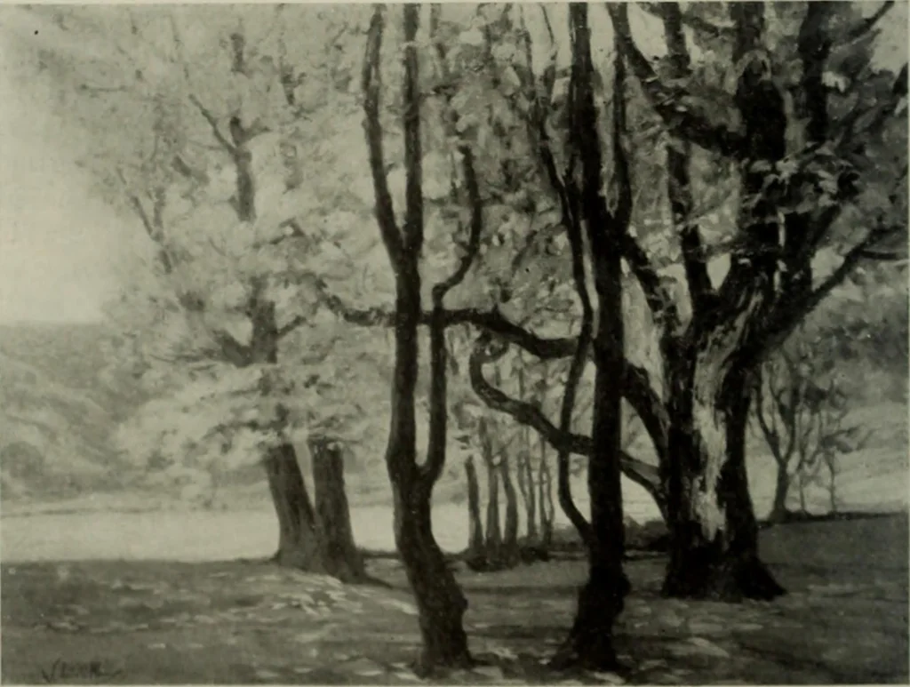 An illustration from International studio, 1897, leaf 129