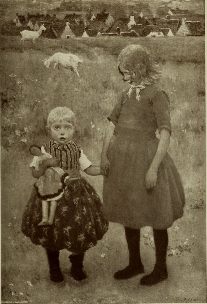 An illustration from International studio, 1897, leaf 132