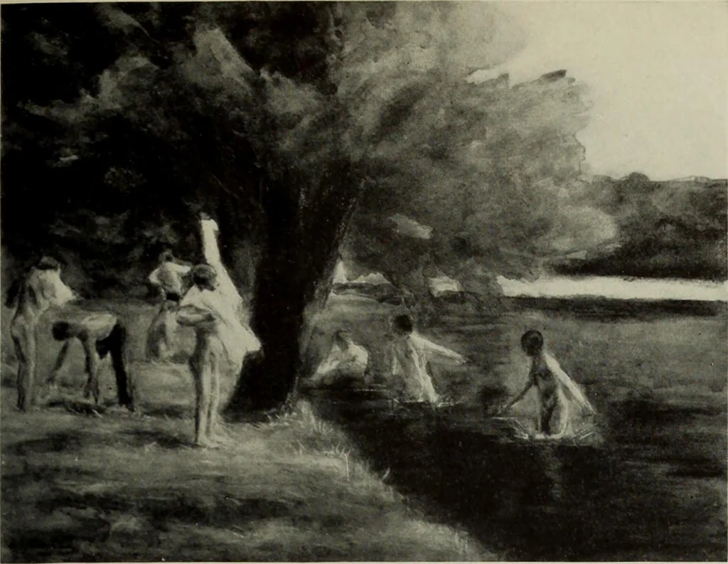 An illustration from International studio, 1897, leaf 134