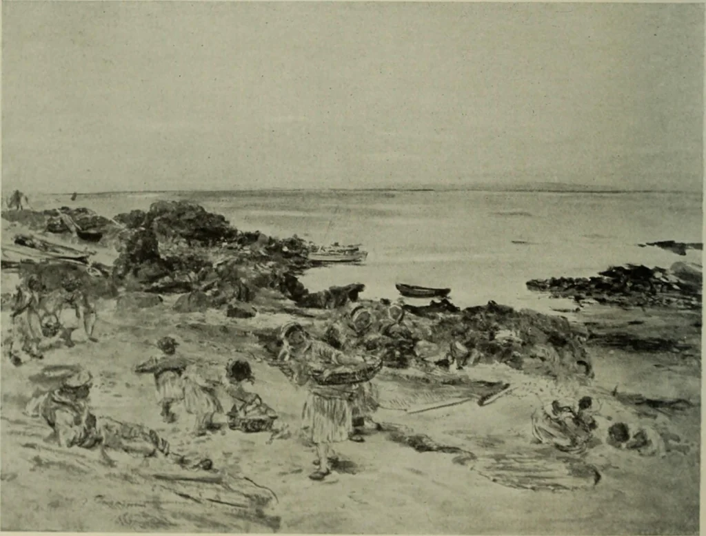 An illustration from International studio, 1897, leaf 141