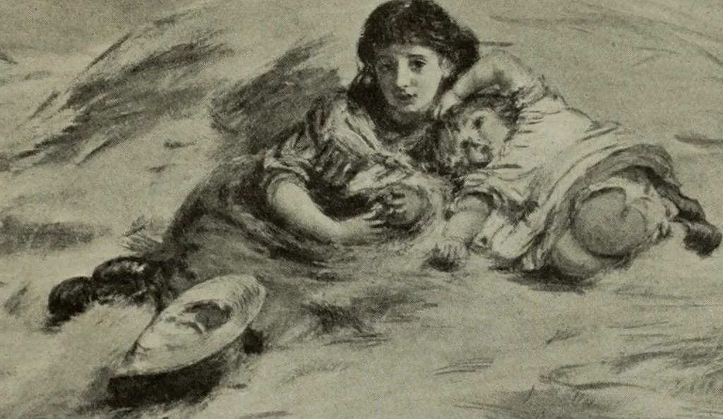 An illustration from International studio, 1897, leaf 144